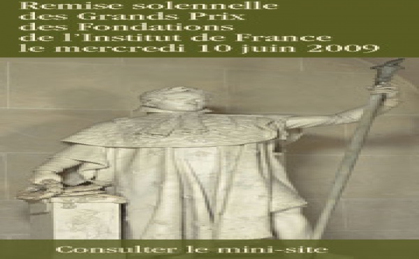Les Grands Prix de l’Institut de France 2009