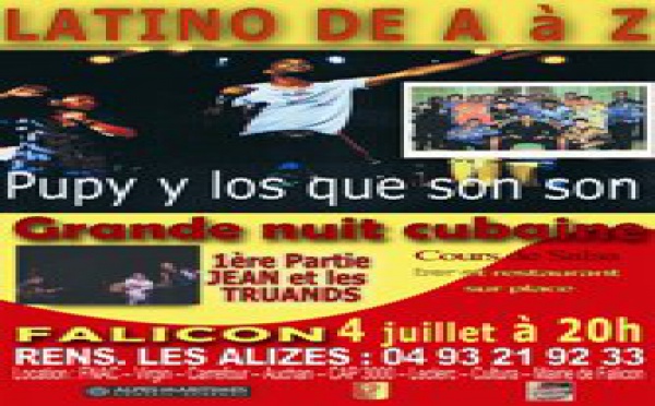 FESTIVAL DE FALICON - GRANDE NUIT CUBAINE