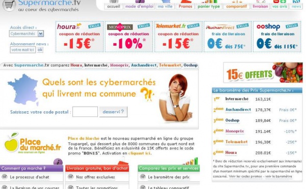 SOCIETE: Les courses en ligne moins chères que les grandes surfaces?