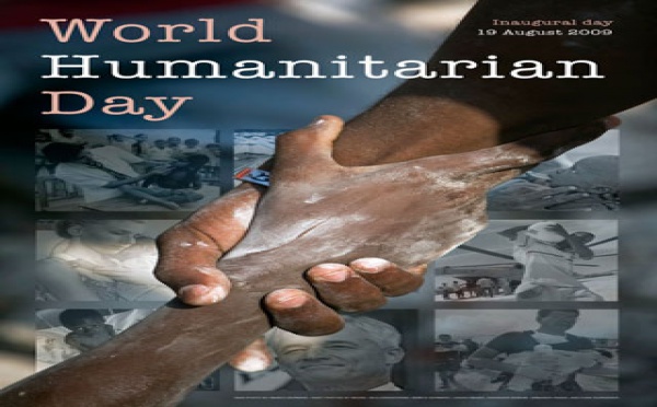 PREMIÈRE JOURNÉE MONDIALE DE L’AIDE HUMANITAIRE