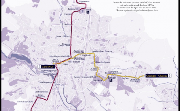 DIJON : Le lauréat du marché du Tramway de Dijon et Brest... est l'industriel ALSTOM