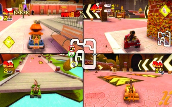 MADAGASCAR KARTZ - la course commence