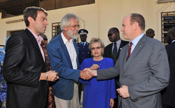 Le Prince Albert II en visite officielle au Sénégal