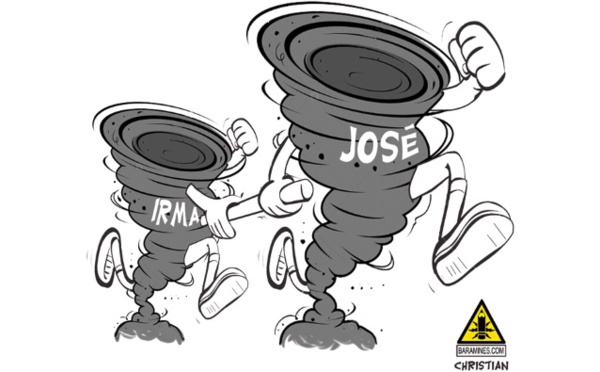 Les ouragans se relaient...