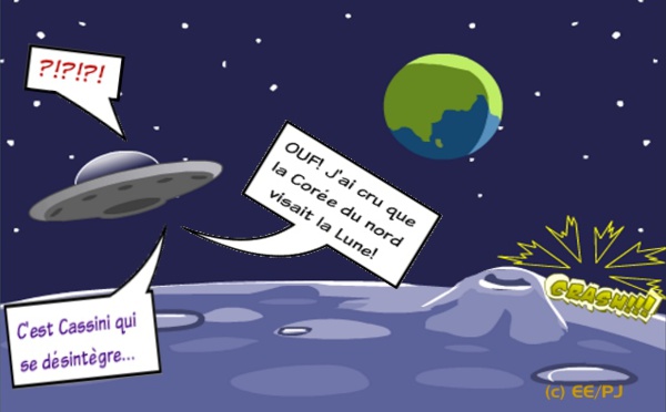 Explosion dans l'Espace