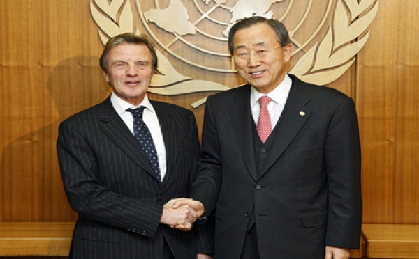 ONU: Bernard Kouchner défend la proposition française