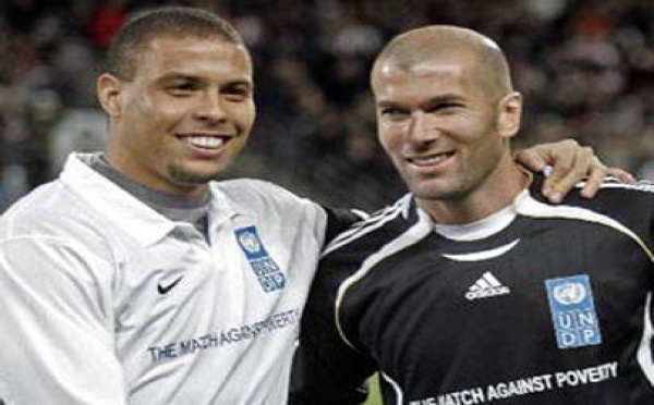 Ronaldo and Zidane Form Team