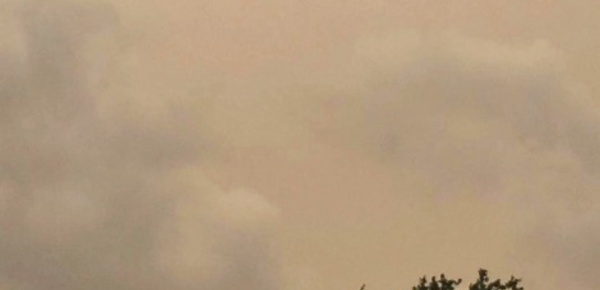 Quand le ciel devient jaune… 