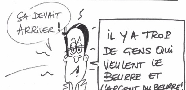 Moins de beurre dans les épinards? 