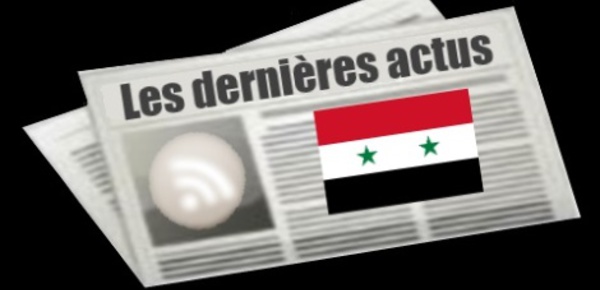 Les dernières actus de Syrie