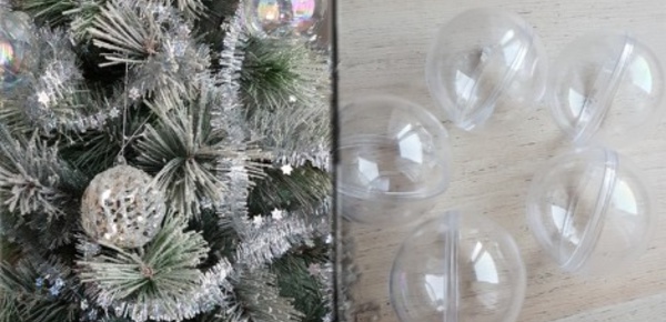 Les boules de Noël: décoration et dégustation