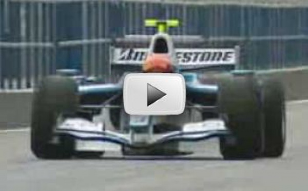  F1 : Schumacher se teste (vidéo) 