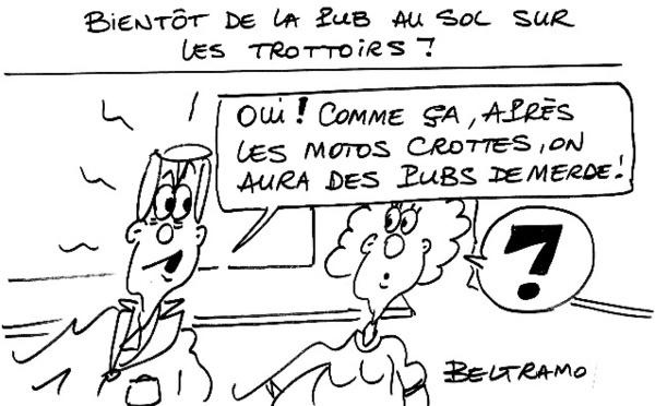 Attention où l'on marche!