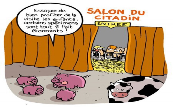 Le Salon de l'Agriculture vu avec humour