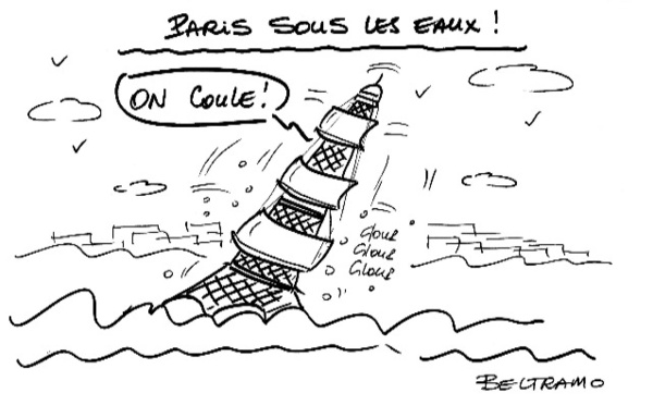 La France sous les eaux