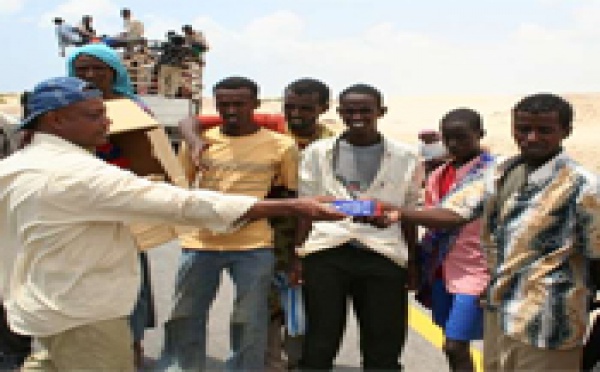 Le Haut Commissariat de l'ONU pour les réfugiés à Saada