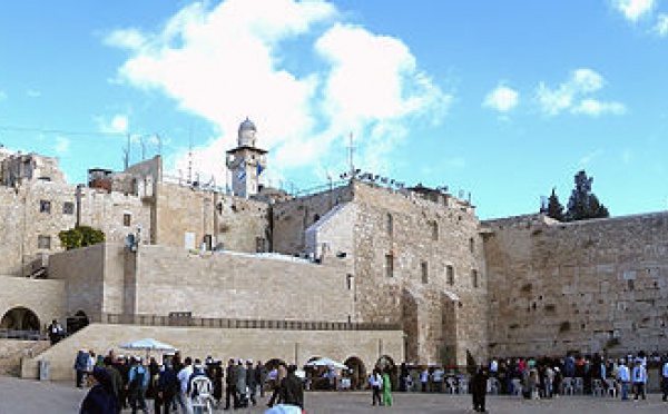 L'IMAGE DU JOUR: Le mur des lamentations, Jérusalem