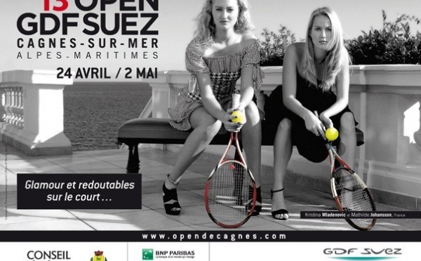 TENNIS : 13e OPEN GDF SUEZ de Cagnes-sur-Mer, Alpes-Maritimes