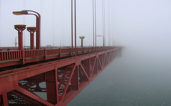 L'IMAGE DU JOUR: Brouillard sur le Golden Gate