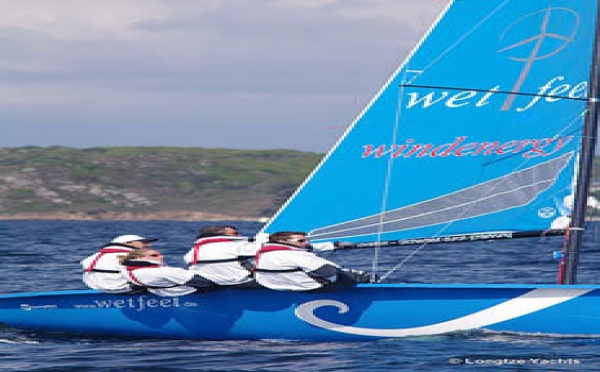 VOILE: L’allemand Eckhard Kaller, sacré champion de France à Lanvéoc-Poulmic