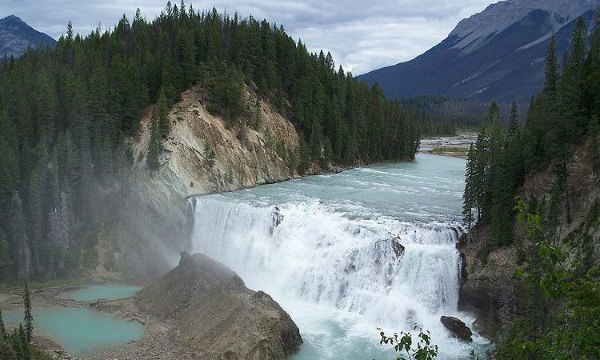 IMAGE DU JOUR: Les chutes Wapta au Canada
