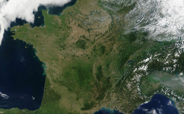 L'IMAGE DU JOUR: La France vue de l'Espace