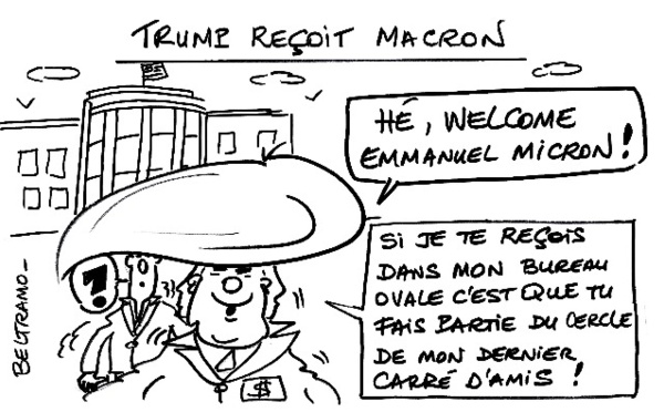 Macron chez Trump