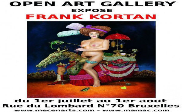 OPEN ARTS GALLERY EXPOSE FRANK KORTAN