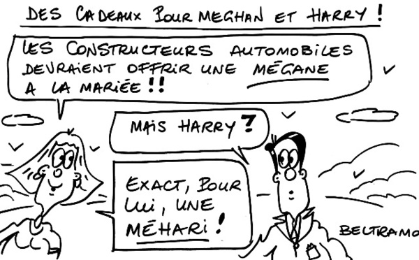 Voitures pour Meghan et Harry