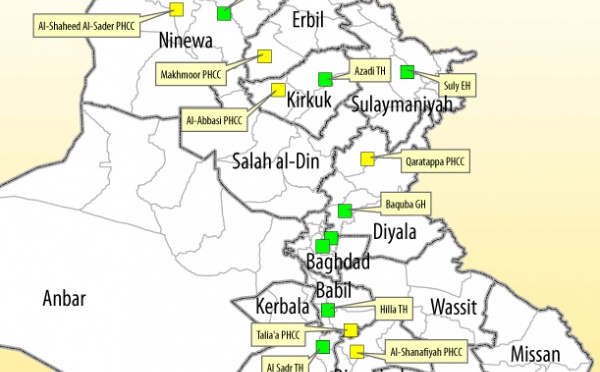Le système de soins de santé en Irak