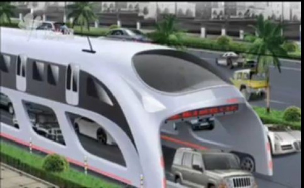 Insolite: Un bus pour survoler les bouchons