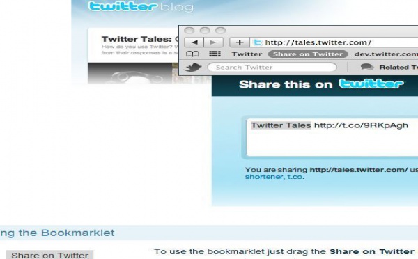 Partager sur Twitter ses pages en un clic