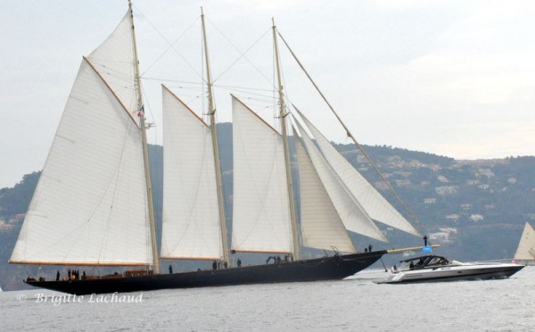 REGATES ROYALES DANS LA BAIE DE CANNES