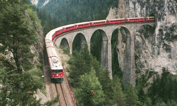 L'IMAGE DU JOUR: Le viaduc de Landwasser