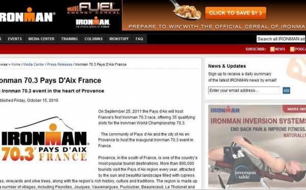 IRONMAN: UN 70.3 DANS LE PAYSAGE FRANÇAIS
