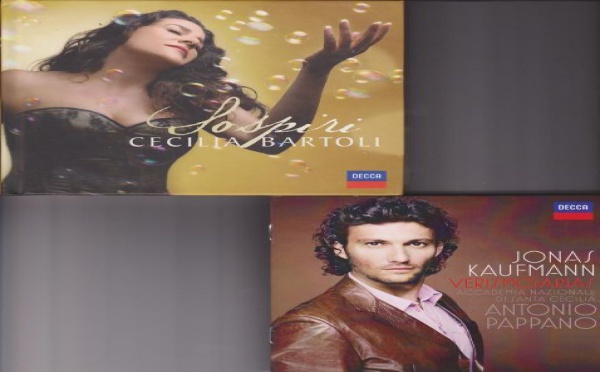 NOUVEAUTES DISCOGRAPHIQUES: CECILIA BARTOLI ET JONAS KAUFMANN