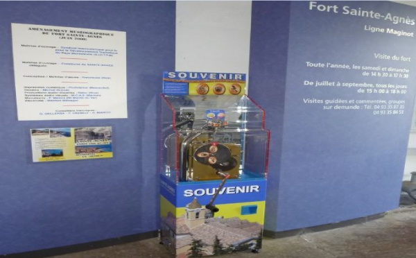 Le fort de Sainte Agnès se dote d'un 'Penny Presseur' !