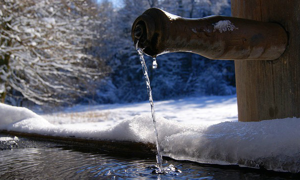 L'IMAGE DU JOUR: Fontaine d'eau de source