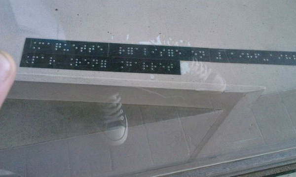 L'IMAGE DU JOUR: Braille