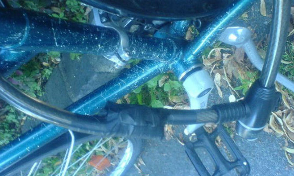 L'IMAGE DU JOUR: Antivol de vélo