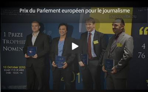 4e Prix du Parlement européen pour le journalisme