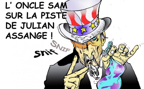 DESSIN DE PRESSE: Ca sent 'Assange' !