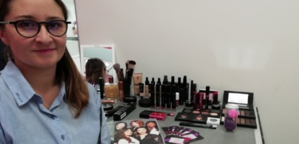 Une passionnée de maquillage