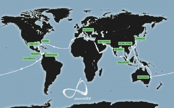 Traversée victorieuse du Pacifique du TÛRANOR PlanetSolar