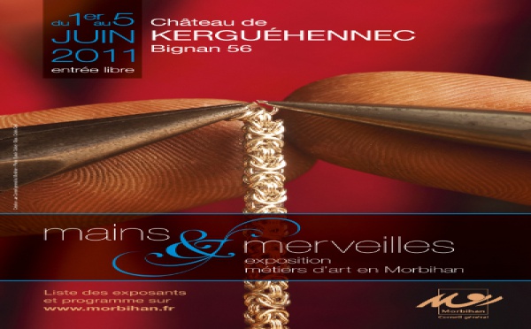 Artisanat d'art : 3e édition de 'Mains &amp; Merveilles' en Morbihan