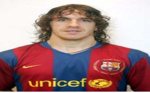 Carles Puyol offre 100 000 euros aux victimes de mines en Afghanistan