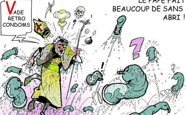 DESSIN DE PRESSE: Pas de préservatif avant vos prières du soir