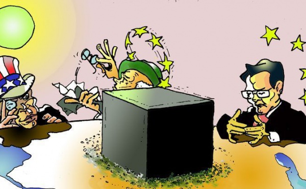 DESSIN DE PRESSE: Le monolithe se fissure