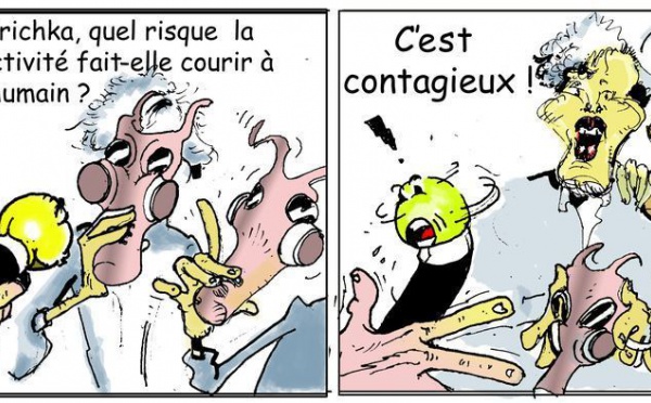 DESSIN DE PRESSE - IL Y A PLUS, BEACOUP PLUS, DANS DEUX TETES QUE DANS UNE !