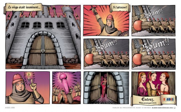 Sexe, condom et bande dessinée